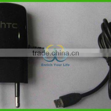 mini travel charger with box for HTC