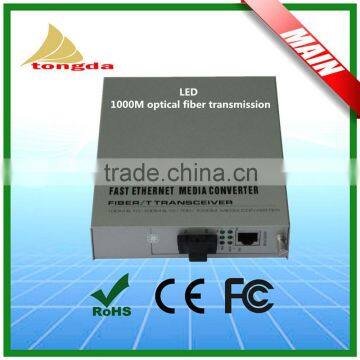 10/100M 40km Single mode Fiber Optic UTP cat5e Media Converter