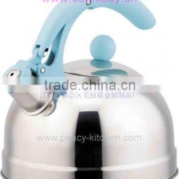 stainless steel(metal) whistling kettle(water kettle,tea kettle,tea pot,teapot,cookware )