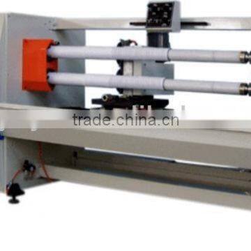 double shafts BOPP packing tape cutting machine