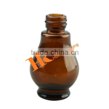 Amber Brown Essential Oil Bottle Calabash bottle empty medical bottle