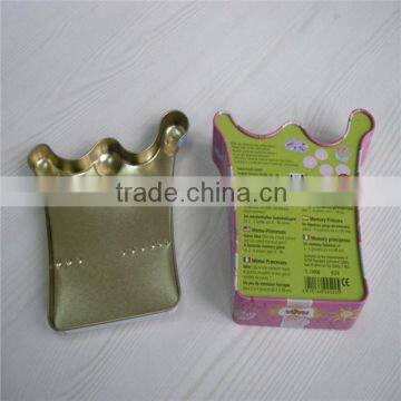 Crown Shaped Cute Candy Metal Tins for Kids photo-4