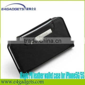 Wholesale case for iphone5 wallet case for Iphone5 Wallet Pouch