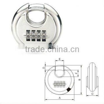 High quality, competitive price, Stainless Steel Combination Padlock