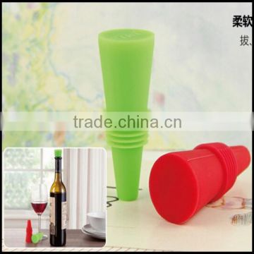 HOT sell silicone wine bottle stopper and pourer