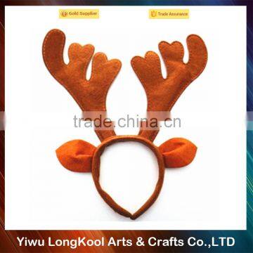 Most popular super quality party headband for kids funny reindeer christmas headband