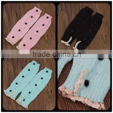 Baby boys girls knitted cute leg warmer infant crochet legging wamers