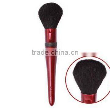 red long handle brusher brush single goat hair powder brush makeup brush