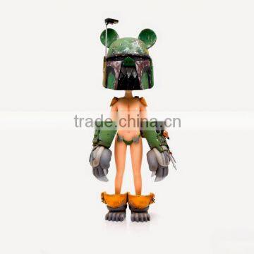 High Quality Fools Paradise Naked wearing a helmet action figure/Make design cool one piece action figure collection China Maker