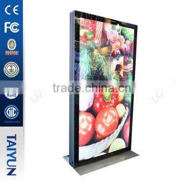 70 inch big size thin models digital signage