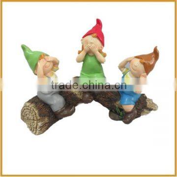 hotsale resin elf fairy garden statues decorative