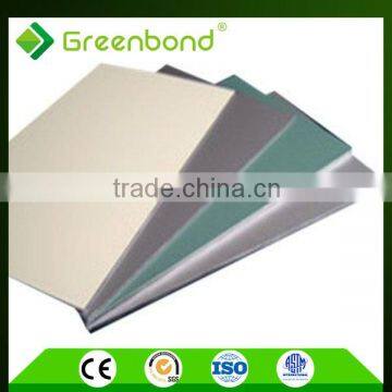 Greenbond wood pvc sandwich plastic composite board aluminum composite sheet