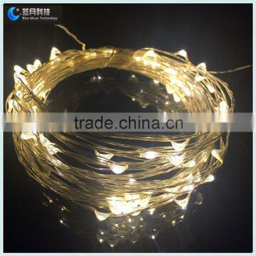 100-240V 10meters100leds outdoor used led chain light copper wire string light