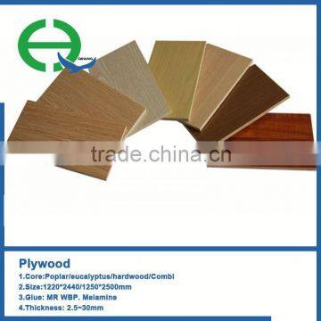 high quality laminated plywood sheet for furniture/construction/decoration