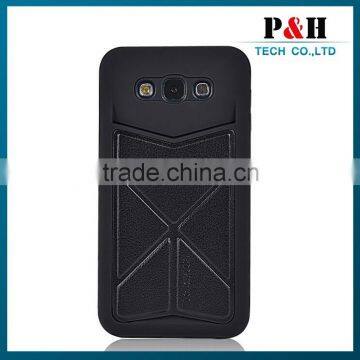 Hot New Products for 2015 Leather Flip Case for Samsung Galaxy e7 Cover photo-5