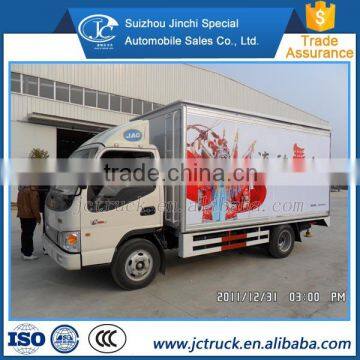 The latest style Fully automatic hydraulic JAC 4*2 mobile performance truck for sales