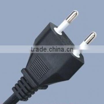 italy power cord plug ac 2 prong 250v power cord