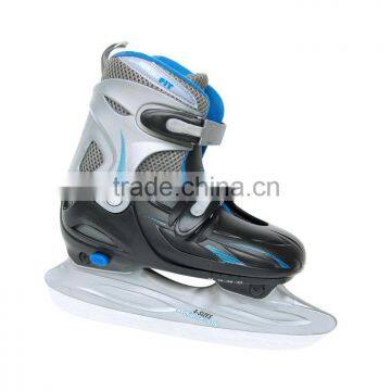 China wholesale adjustable Hardboot ice skating shoes