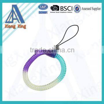 Mix Color Lobster Clasp Stretchy Spring Coiled Strap Lanyard Keyring photo-5