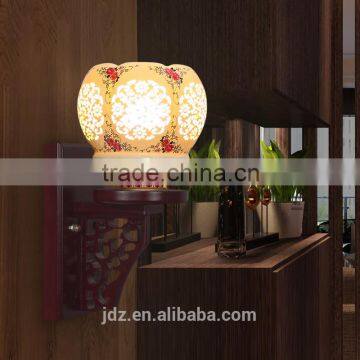 American and European Style Wall Lights Antique Wall Lamp Ceramic Wood Craft Bedside Home Deco Hotel Vintage Bathroom Light photo-2