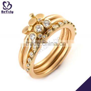 fashion jewelry 2016 simple gold ring designs