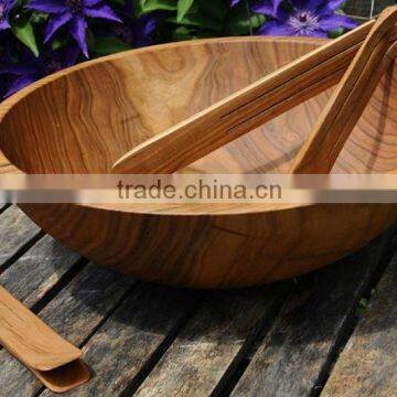 Natural Color Bamboo Wooden Bowl