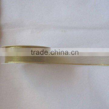 decorative metallic ribbon for bows