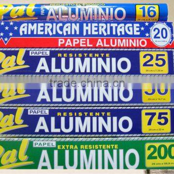 8011 food grade household aluminun foil