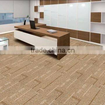 50*50CM 100% polypropylene decorative nice simple modern pattern carpet tile used in office