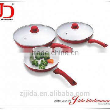 2015 hot new products for ceramic coating fry pan