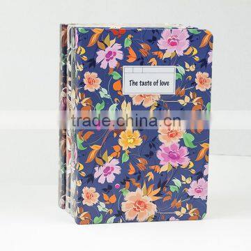 custom paper lined A5 notebook or custom notebook for stationery supply