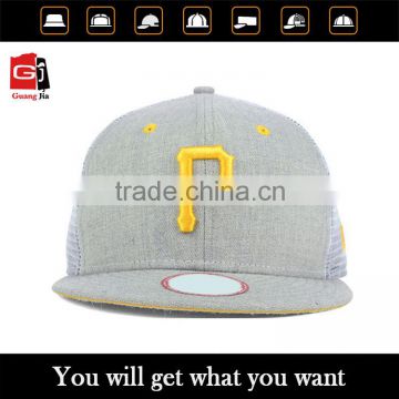 high quality 3d OEM custom embroidery trucker cap