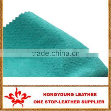 Embossed Full Grain Flower Extured Semi-pu Synthetic Leather for Vintage Handbags Making photo-2