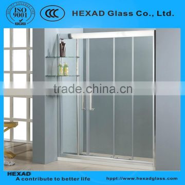 Straight Line Shower Room (2 fixed glass + 3 sliding glass)// PERSONAL CUSTOMIZE//HEXAD GLASS &HEXAD INDUSTRIES