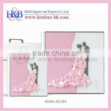 H&B NEW STYLE 12*12 acrylic cover open hot sex girl photo album