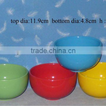 colorful ceramic bowl