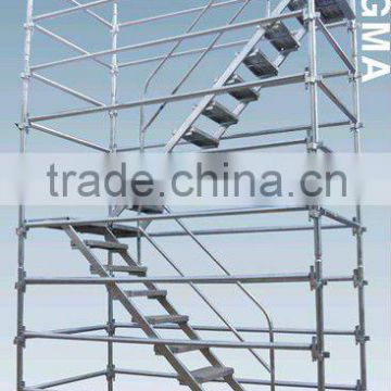 HDG metal step ladder scaffolding building construction