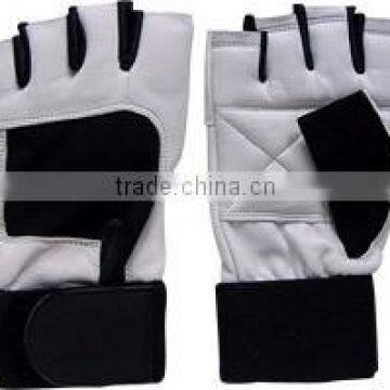 Weight Lifting Gloves Leather