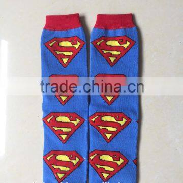 2015 Hot Selling Baby Boys Superman Leg Warmers Cotton Arm Warmers photo-2
