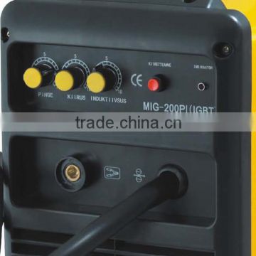 MIG - 200PI single phase igbt inverter co2 mig welding machine