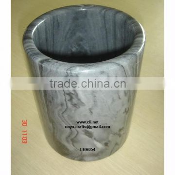 Sunny Grey Marble Wine Bottle Chiller