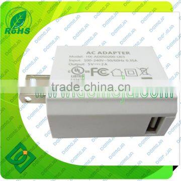 OEM EU Plug 5V 2A Travel Charger Portable Super Fast Cell Phone Charger photo-5