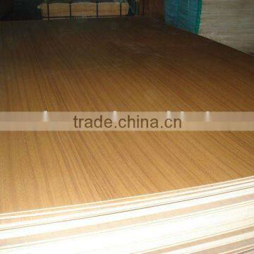 Wood grain PVC overlay plywood for decoration