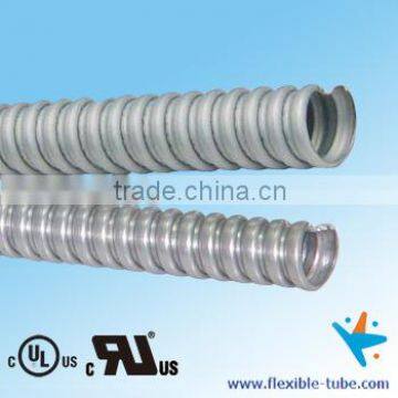 non-coated flexible metallic conduit