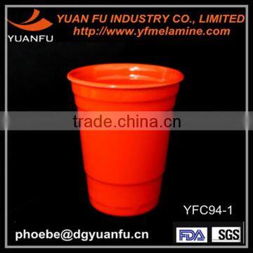 High quality melamine two color large drinking cups