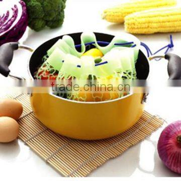 Silicone fruits and vegetables steam cooker