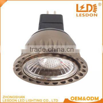 Cheaper price dimmable driverless cob 3W 5W 7W Gu10 Mr16 spot lights led 220V