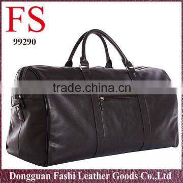 2016 New Products Genuine Leather Men's Travel Duffle Bags