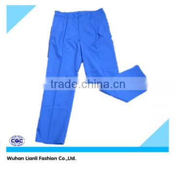 chef blue wear work trousers