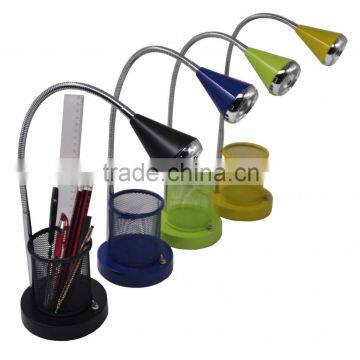 Various colors to choose for LED reading desk lamp